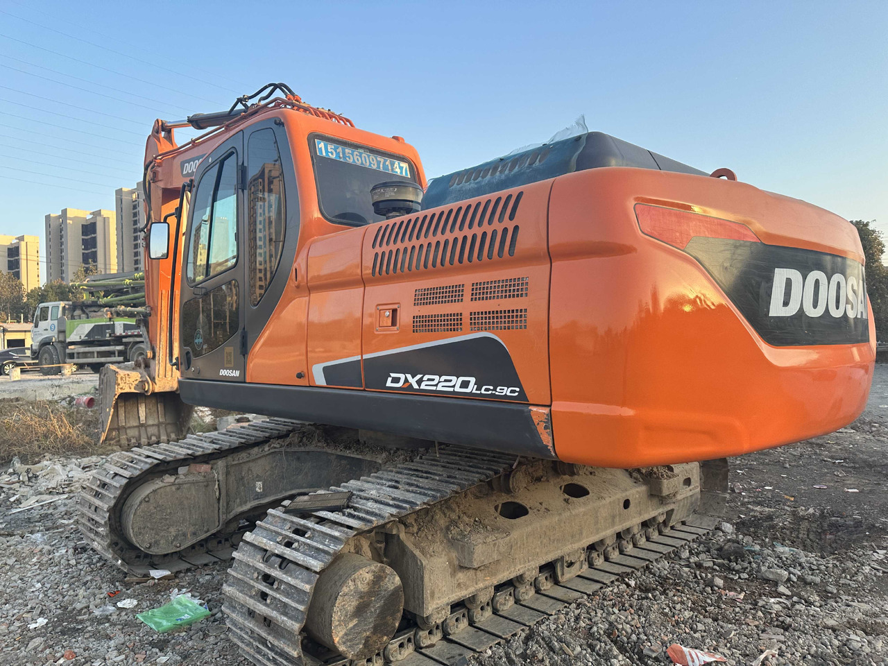 Doosan Mini Excavator DX220 - حفارة مصغرة: صور 2 Doosan Mini Excavator DX220 - حفارة مصغرة: صور 2