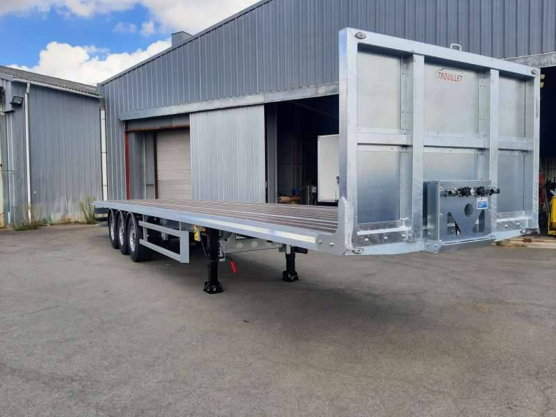 Semi-remorque 3 Essieux 38 TONNES PLATEAU LOURD - نصف مقطورة مسطحة: صور 3 Semi-remorque 3 Essieux 38 TONNES PLATEAU LOURD - نصف مقطورة مسطحة: صور 3