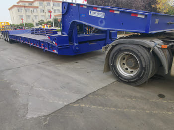 TITAN 120 Ton Lowboy Truck Trailer for Sale in Zambia - عربة مسطحة منخفضة نصف مقطورة: صور 3 TITAN 120 Ton Lowboy Truck Trailer for Sale in Zambia - عربة مسطحة منخفضة نصف مقطورة: صور 3