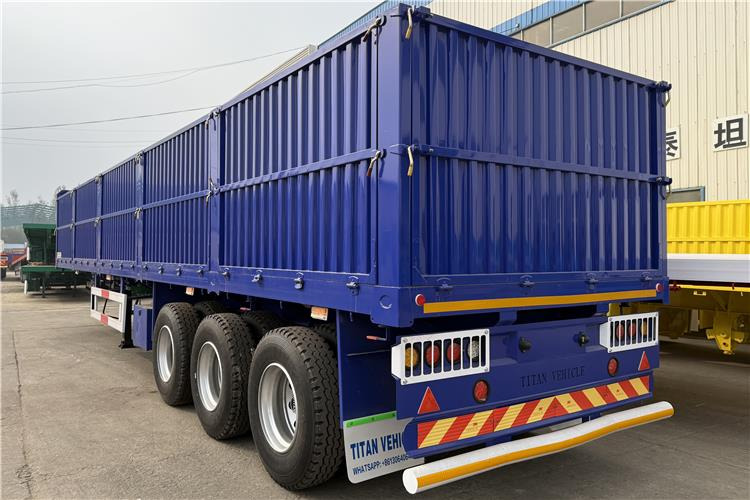 TITAN 1800mm High Side Wall Trailer with 80 Ton Capacity In Congo - نصف مقطورة مسطحة: صور 1 TITAN 1800mm High Side Wall Trailer with 80 Ton Capacity In Congo - نصف مقطورة مسطحة: صور 1