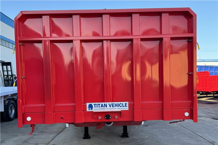 TITAN 3 Axle Drop Side Trailer for Sale In Zimbabwe - نصف مقطورة مسطحة: صور 4 TITAN 3 Axle Drop Side Trailer for Sale In Zimbabwe - نصف مقطورة مسطحة: صور 4