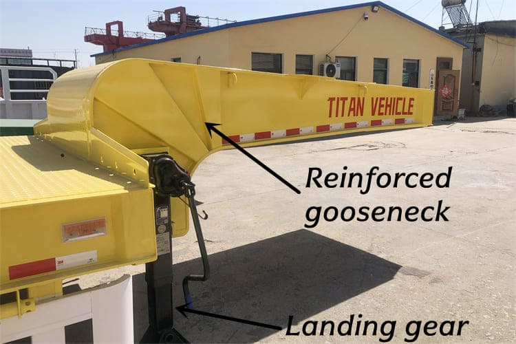 TITAN 3 Axle Low Bed Trailer Price for Sale in Kenya - عربة مسطحة منخفضة نصف مقطورة: صور 5 TITAN 3 Axle Low Bed Trailer Price for Sale in Kenya - عربة مسطحة منخفضة نصف مقطورة: صور 5
