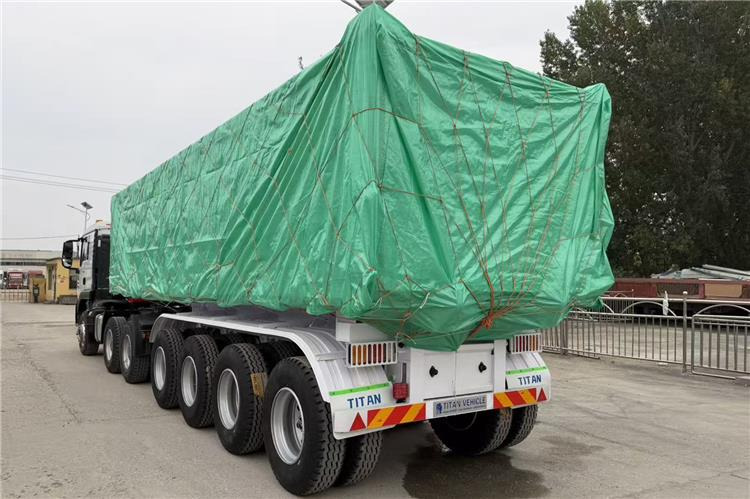 TITAN 4 Axle 80 Ton Dump Semi Trailer for Sale In Cameroon - قلابة نصف مقطورة: صور 3 TITAN 4 Axle 80 Ton Dump Semi Trailer for Sale In Cameroon - قلابة نصف مقطورة: صور 3