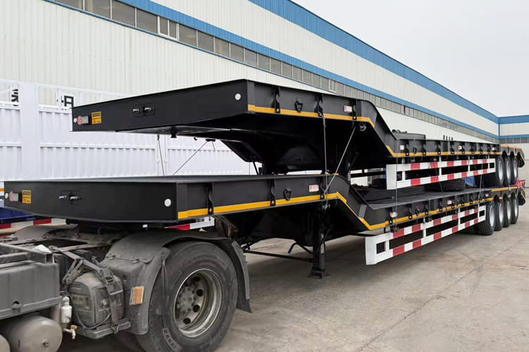 TITAN 4 Axle Lowbed Trailer for Sale in Mali - عربة مسطحة منخفضة نصف مقطورة: صور 4 TITAN 4 Axle Lowbed Trailer for Sale in Mali - عربة مسطحة منخفضة نصف مقطورة: صور 4
