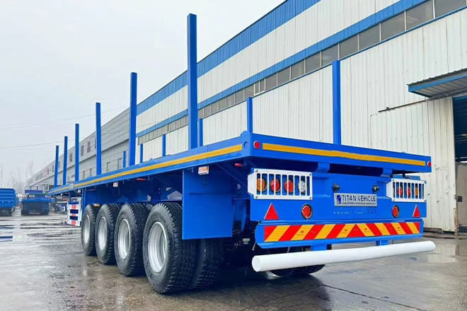 TITAN 4 Axle Wood Log Trailer for Sale in Philippines - نصف مقطورة مسطحة: صور 3 TITAN 4 Axle Wood Log Trailer for Sale in Philippines - نصف مقطورة مسطحة: صور 3