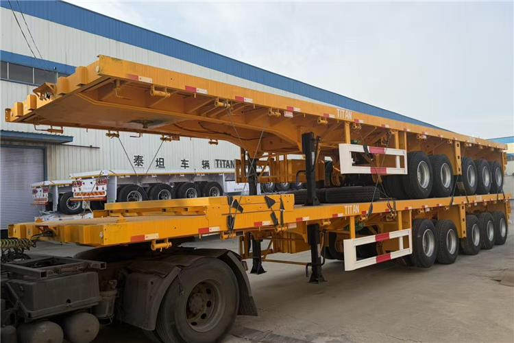 TITAN 5 Axle 13M Flatbed Trailer Price for Sale In Zimbabwe - نصف مقطورة مسطحة: صور 4 TITAN 5 Axle 13M Flatbed Trailer Price for Sale In Zimbabwe - نصف مقطورة مسطحة: صور 4