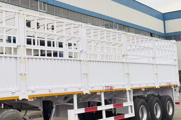 TITAN Livestock Fence Semi Trailer for Sale in Malawi - شاحنة نقل المواشي نصف مقطورة: صور 3 TITAN Livestock Fence Semi Trailer for Sale in Malawi - شاحنة نقل المواشي نصف مقطورة: صور 3