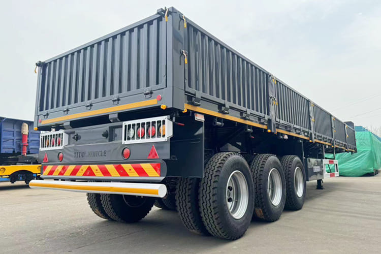 TITAN Side Wall Semi Trailer for Sale in Tanzania - نصف مقطورة مسطحة: صور 3 TITAN Side Wall Semi Trailer for Sale in Tanzania - نصف مقطورة مسطحة: صور 3