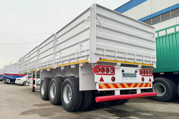 TITAN Side Wall Trailer for Sale in Zambia - نصف مقطورة مسطحة: صور 1 TITAN Side Wall Trailer for Sale in Zambia - نصف مقطورة مسطحة: صور 1