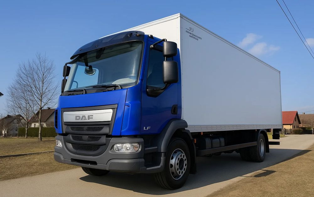 DAF LF 18.320 Kontener 20 palet - بصندوق مغلق شاحنة: صور 1 DAF LF 18.320 Kontener 20 palet - بصندوق مغلق شاحنة: صور 1
