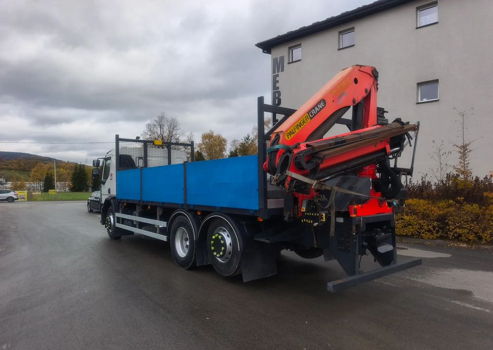 Renault Gama D 26.320 skrzynia hds palfinger PK15500 - شاحنات مسطحة, شاحنة كرين: صور 4 Renault Gama D 26.320 skrzynia hds palfinger PK15500 - شاحنات مسطحة, شاحنة كرين: صور 4