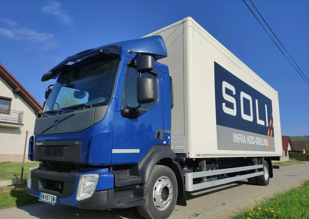 Volvo FL 12.240 klima blokada kontener 18 pal kurierka - بصندوق مغلق شاحنة: صور 1 Volvo FL 12.240 klima blokada kontener 18 pal kurierka - بصندوق مغلق شاحنة: صور 1