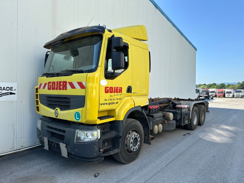 Renault Premium 450DXI VEB+ Multilift 20T - شاحنة ذات الخطاف: صور 1 Renault Premium 450DXI VEB+ Multilift 20T - شاحنة ذات الخطاف: صور 1