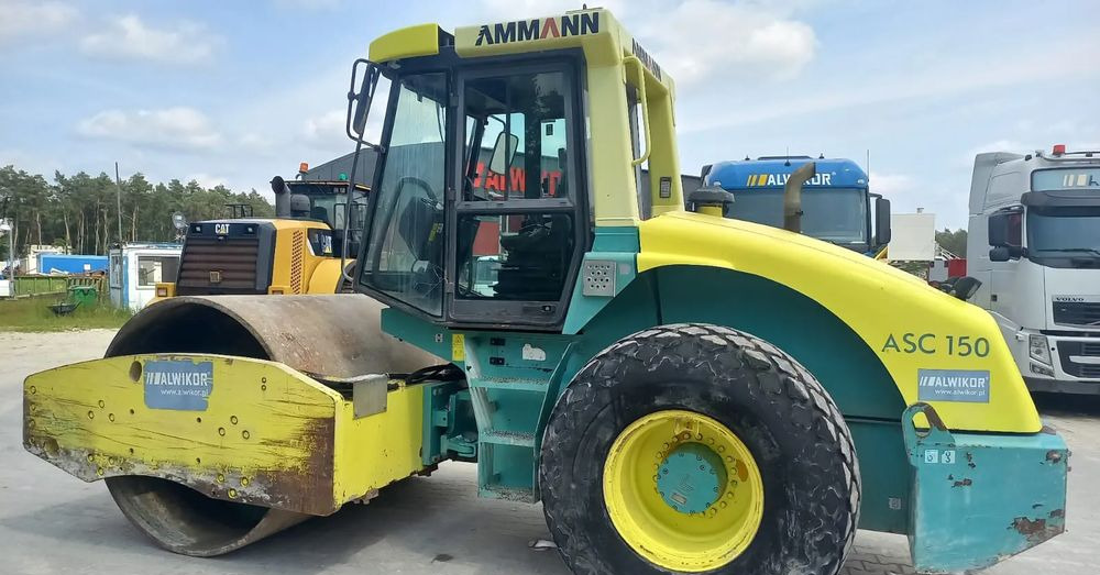 Ammann ASC 150 walec stal guma - مدحلة: صور 2 Ammann ASC 150 walec stal guma - مدحلة: صور 2