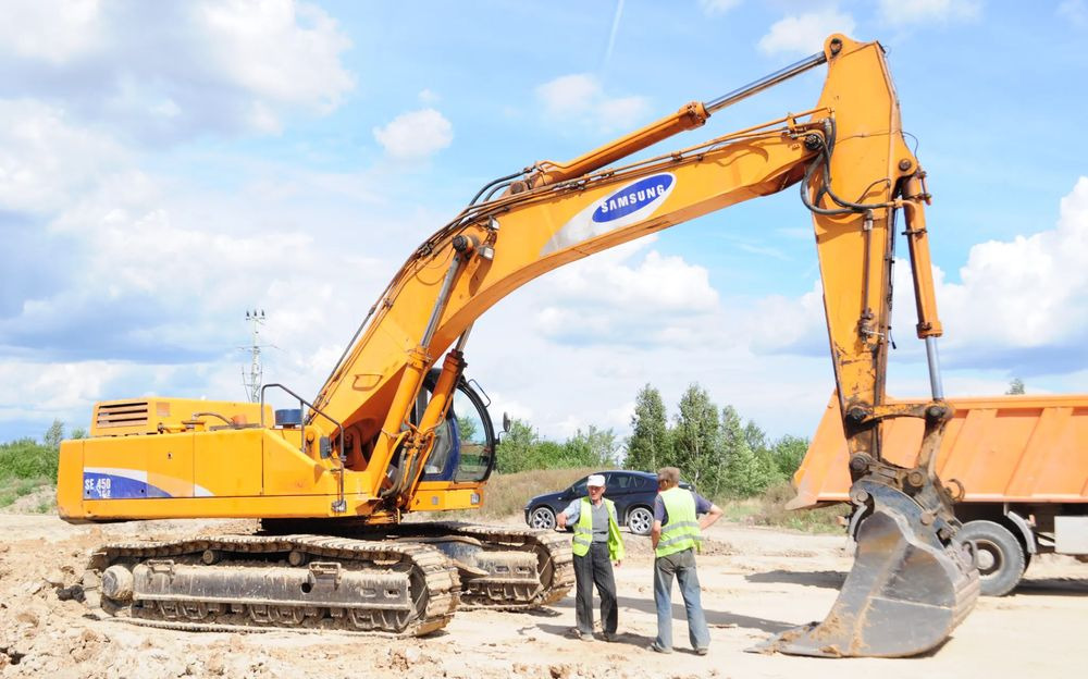 Zwolnica koparki Samsung SE 450 LC - حفارات زحافة: صور 3 Zwolnica koparki Samsung SE 450 LC - حفارات زحافة: صور 3