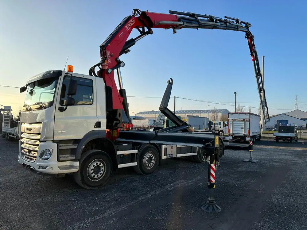DAF CF 480 FAD *71 TM CRANE*175 working hours*Fly-Jib*Hook lift TAM - أخرى: صور 1 DAF CF 480 FAD *71 TM CRANE*175 working hours*Fly-Jib*Hook lift TAM - أخرى: صور 1