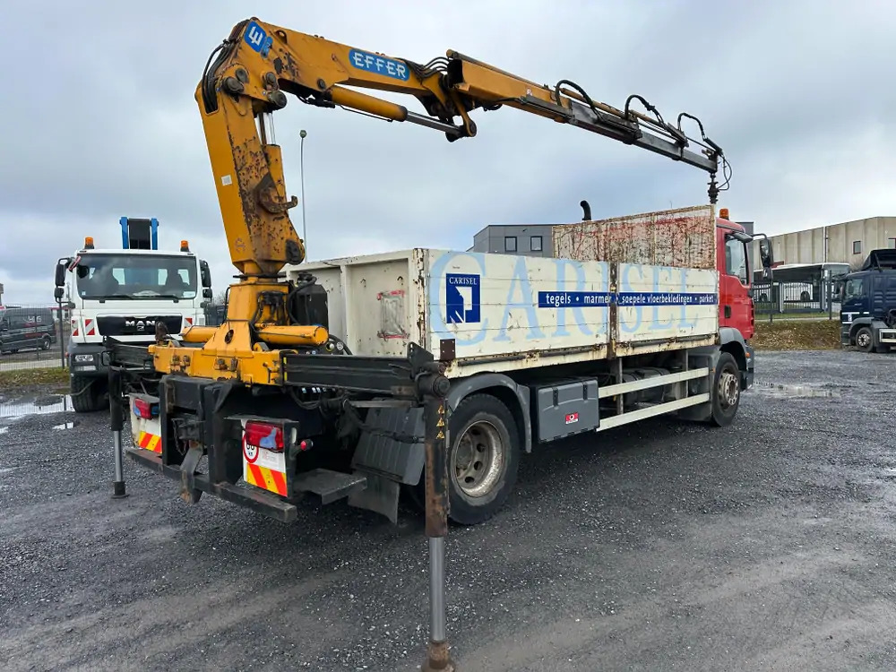 MAN TGM 18.280 *202000 km*Grue EFFER type 120 3 S*PREMIER PROPRIO - شاحنة كرين, شاحنات مسطحة: صور 2 MAN TGM 18.280 *202000 km*Grue EFFER type 120 3 S*PREMIER PROPRIO - شاحنة كرين, شاحنات مسطحة: صور 2