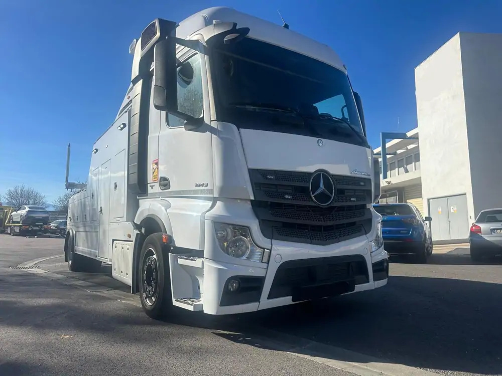 Mercedes-Benz Actros 1943 *NOUVELLE SUPERTRUCTURE GRS 20000 VEMASUR*FULL AIR - سيارة السحب للتصليح: صور 2 Mercedes-Benz Actros 1943 *NOUVELLE SUPERTRUCTURE GRS 20000 VEMASUR*FULL AIR - سيارة السحب للتصليح: صور 2