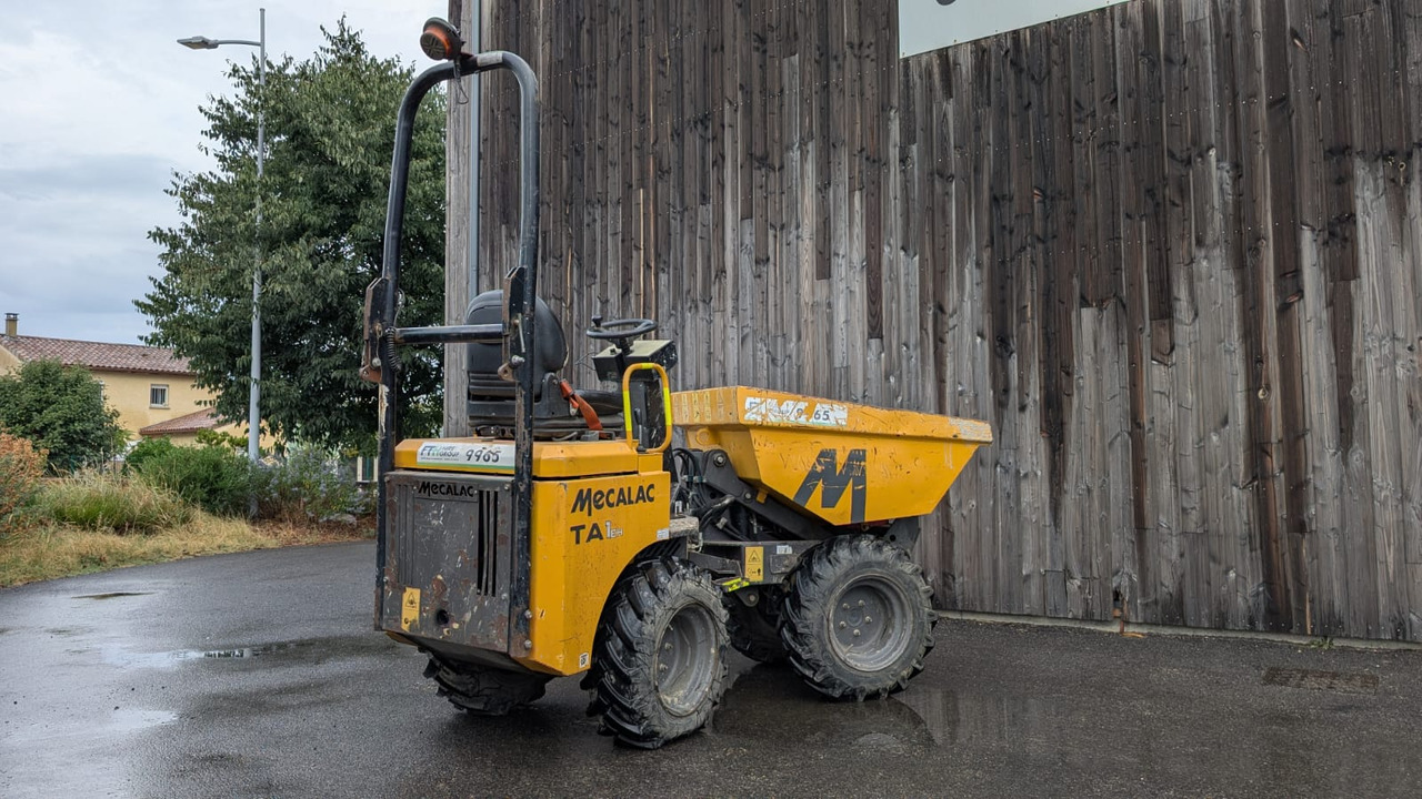 MECALAC TA1 EH - شاحنة قلابة صغيرة: صور 4 MECALAC TA1 EH - شاحنة قلابة صغيرة: صور 4