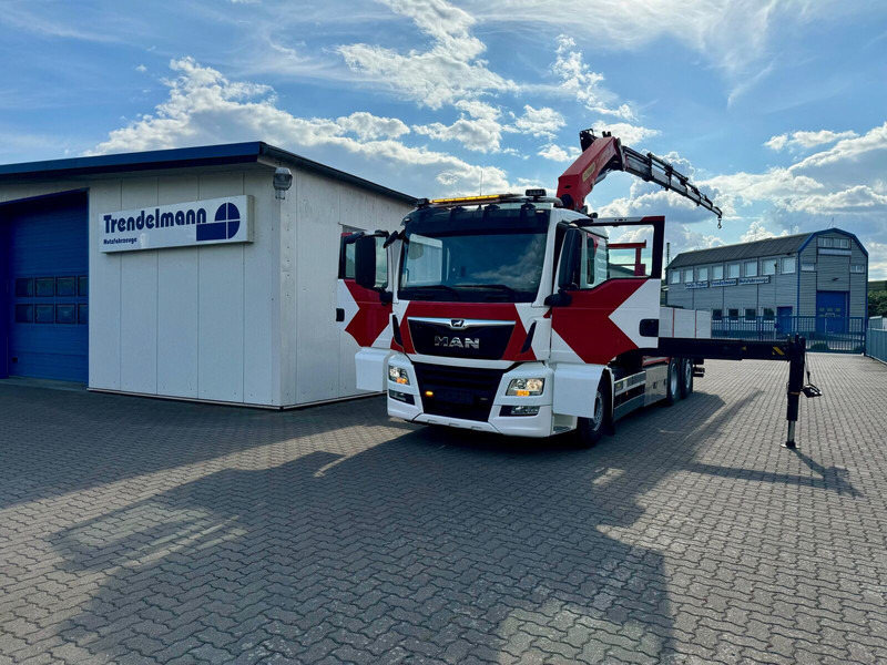 MAN TGS 26.460 6x2 Lenk-Liftachse Palfingerkran PK 22002 hi Fahrerha - شاحنة كرين, شاحنة كرين: صور 1 MAN TGS 26.460 6x2 Lenk-Liftachse Palfingerkran PK 22002 hi Fahrerha - شاحنة كرين, شاحنة كرين: صور 1