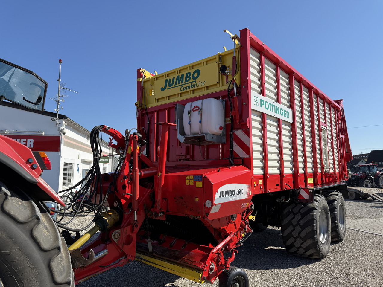 PÖTTINGER Jumbo 6600 L - عربة لنقل الحاصدة: صور 3 PÖTTINGER Jumbo 6600 L - عربة لنقل الحاصدة: صور 3