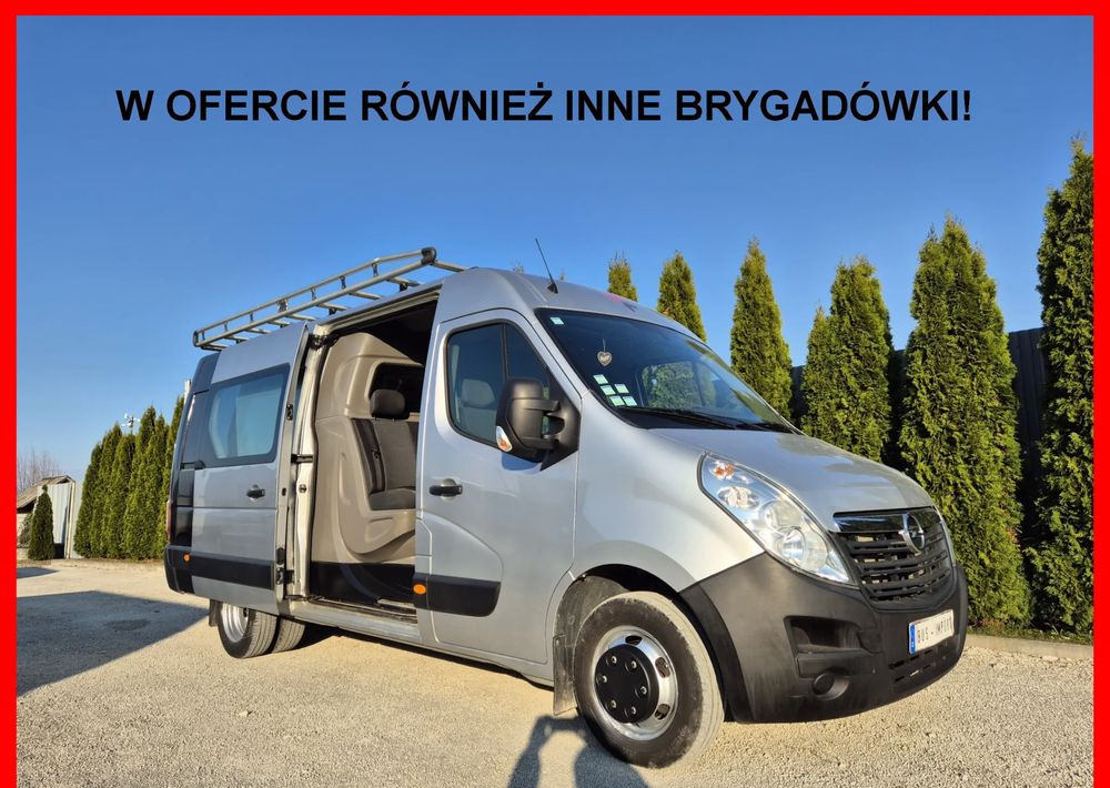 Opel Movano 2.3 165KM Brygadówka L3H2 Bliźniaki - الشاحنات الصغيرة كابينة مزدوجة: صور 1 Opel Movano 2.3 165KM Brygadówka L3H2 Bliźniaki - الشاحنات الصغيرة كابينة مزدوجة: صور 1