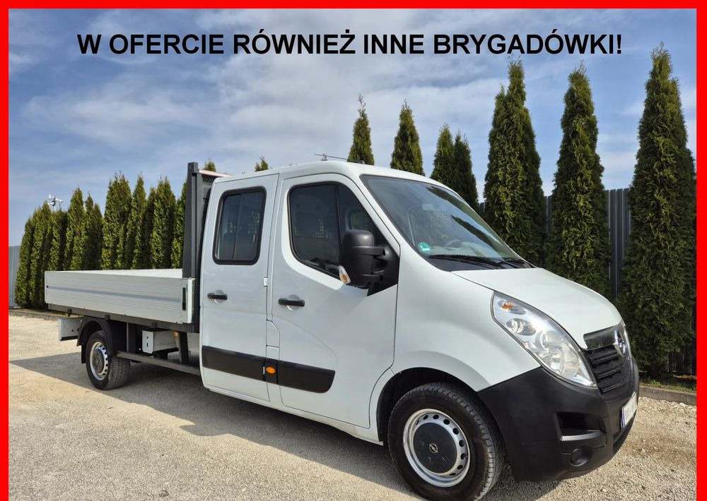 Opel Movano 2.3 165KM, Brygadówka maxi - الشاحنات الصغيرة كابينة مزدوجة: صور 1 Opel Movano 2.3 165KM, Brygadówka maxi - الشاحنات الصغيرة كابينة مزدوجة: صور 1