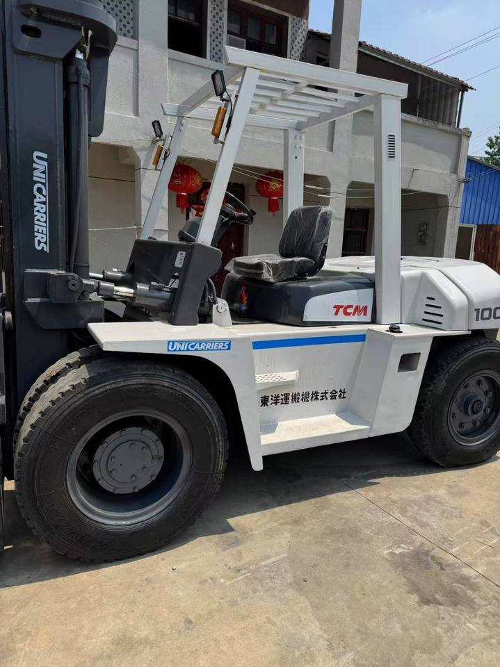 TCM fd100 used 2024 japan brand diesel forklift 10 ton class forklift - رافعة شوكية ديزل: صور 3 TCM fd100 used 2024 japan brand diesel forklift 10 ton class forklift - رافعة شوكية ديزل: صور 3