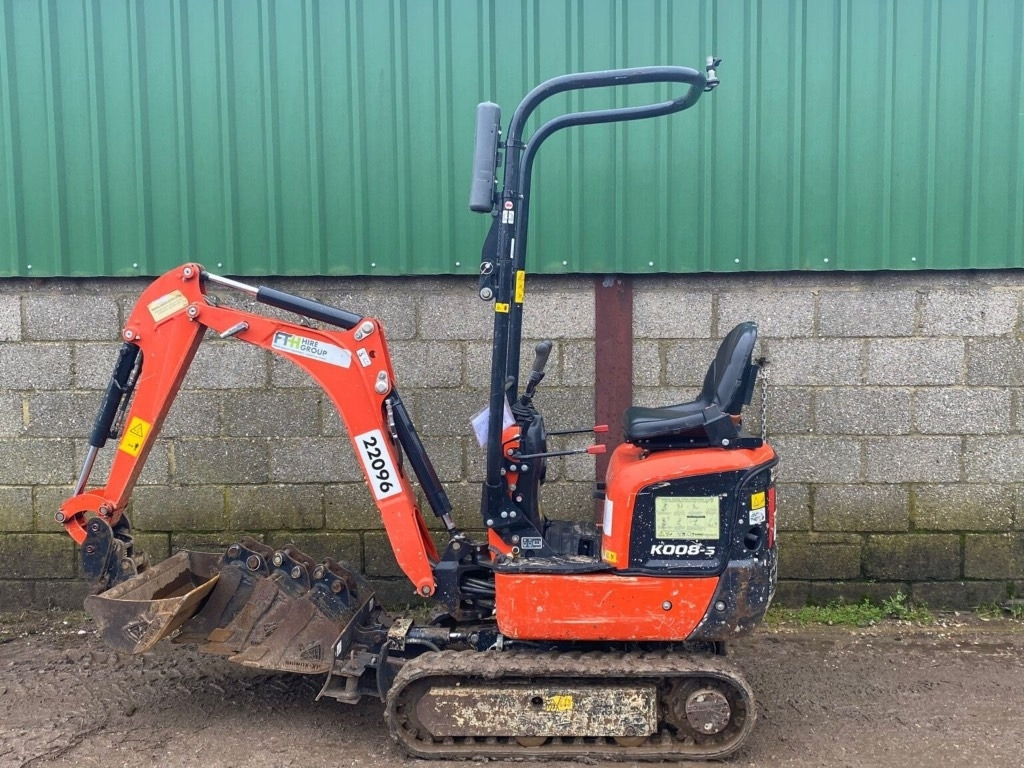 Kubota K008-5  - حفارة مصغرة: صور 4 Kubota K008-5  - حفارة مصغرة: صور 4