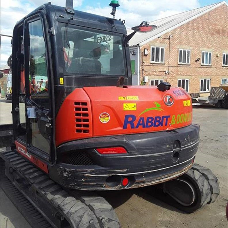 Kubota KX080-4a2 - حفارة مصغرة: صور 5 Kubota KX080-4a2 - حفارة مصغرة: صور 5
