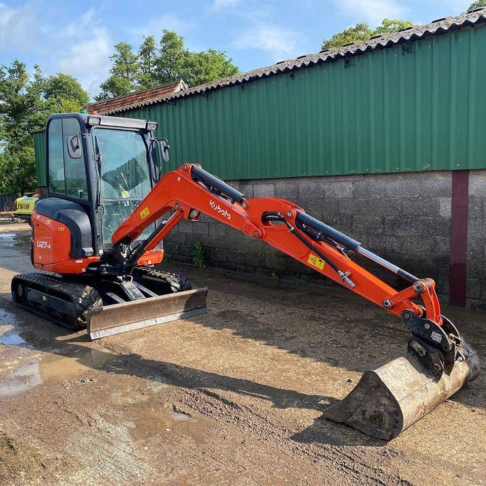 Kubota U 27-4 - حفارة مصغرة: صور 1 Kubota U 27-4 - حفارة مصغرة: صور 1