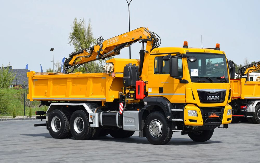 MAN TGS 26.400 / 6x4 / EURO 6 / UDT / HDS FASSI 165 / WYSUW x3 / ROTATOR / CHWYTAK / STEROWANIE RADIOWE / WZMOCNIONA RAMA / WYWROTKA / HYDROBURTA / AUTOMAT / 2017 / NOWE OPONY - 100% / NISKI PRZEBIEG - قلابات: صور 3 MAN TGS 26.400 / 6x4 / EURO 6 / UDT / HDS FASSI 165 / WYSUW x3 / ROTATOR / CHWYTAK / STEROWANIE RADIOWE / WZMOCNIONA RAMA / WYWROTKA / HYDROBURTA / AUTOMAT / 2017 / NOWE OPONY - 100% / NISKI PRZEBIEG - قلابات: صور 3