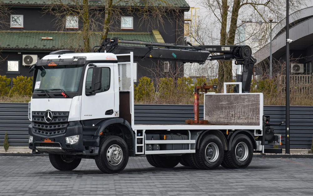 Mercedes-Benz AROCS 2636 / 6x4 / HIAB X-HIPRO 192 E-3 / WYSUW x3 / ROTATOR / STEROWANIE RADIOWE / UDT / PODPORY HYDRAULICZNE / AUTOMAT / KAMERA COFANIA / NISKI PRZEBIEG / SPROWADZONY - أخرى: صور 1 Mercedes-Benz AROCS 2636 / 6x4 / HIAB X-HIPRO 192 E-3 / WYSUW x3 / ROTATOR / STEROWANIE RADIOWE / UDT / PODPORY HYDRAULICZNE / AUTOMAT / KAMERA COFANIA / NISKI PRZEBIEG / SPROWADZONY - أخرى: صور 1