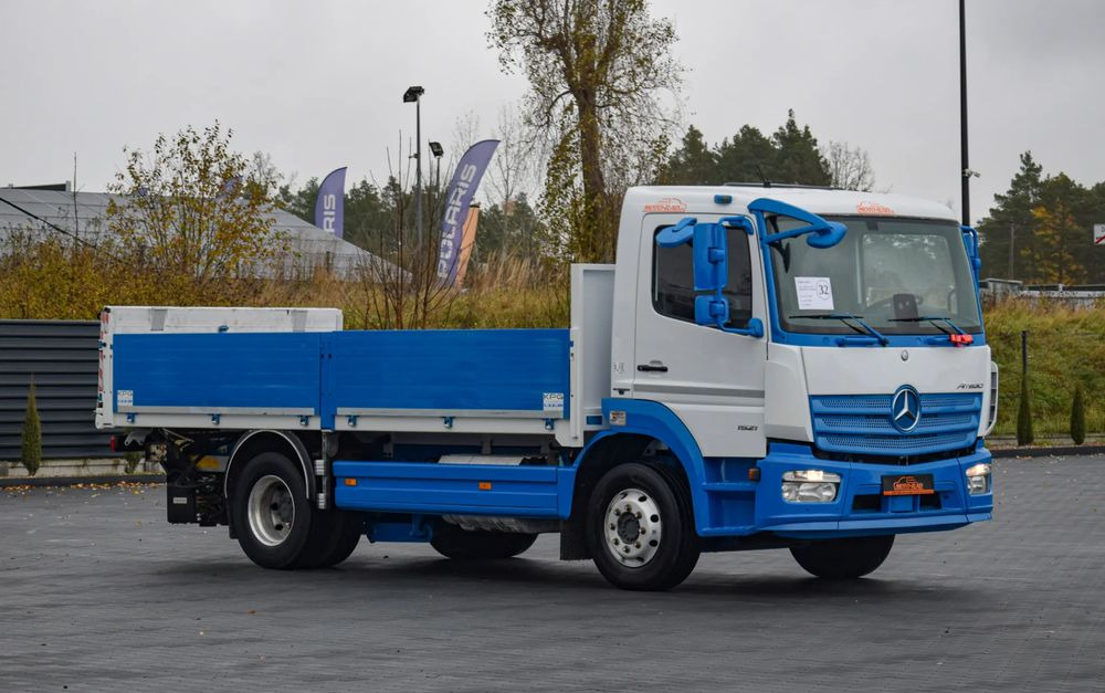 Mercedes-Benz ATEGO 1521 / EURO 6 / SKRZYNIA 5 M / WINDA ANTEO / PODUSZKI NA TYLNEJ OSI / KLIMA / TEMPOMAT / ALUFELGI / SERWISOWANY / SPROWADZONY - شاحنات مسطحة: صور 3 Mercedes-Benz ATEGO 1521 / EURO 6 / SKRZYNIA 5 M / WINDA ANTEO / PODUSZKI NA TYLNEJ OSI / KLIMA / TEMPOMAT / ALUFELGI / SERWISOWANY / SPROWADZONY - شاحنات مسطحة: صور 3