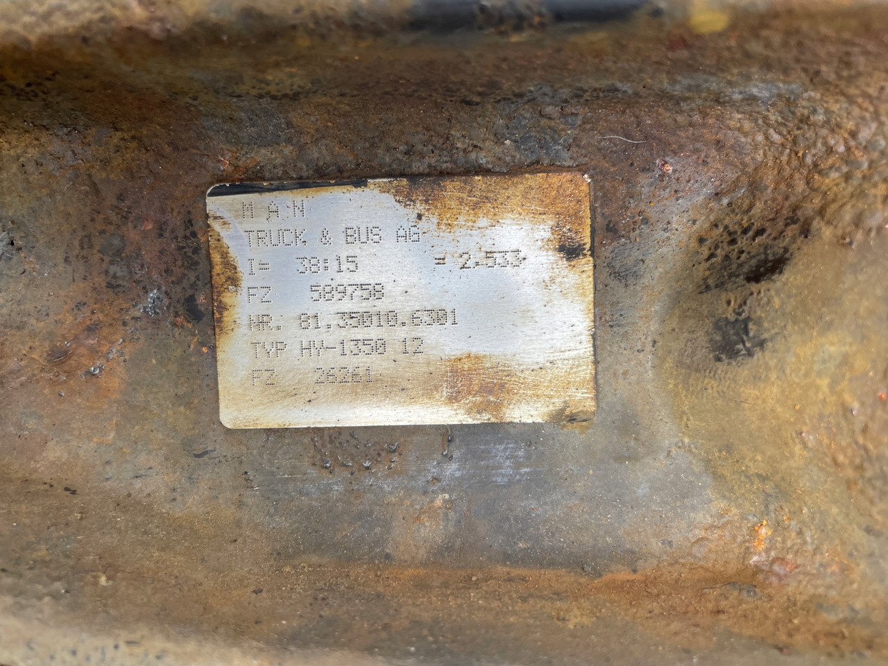 المحور الخلفي - شاحنة MAN TGX TGS TGA WKŁAD DYFERENCJAŁ MOSTU DYFER 38:15, 81350106301: صور 6 المحور الخلفي - شاحنة MAN TGX TGS TGA WKŁAD DYFERENCJAŁ MOSTU DYFER 38:15, 81350106301: صور 6