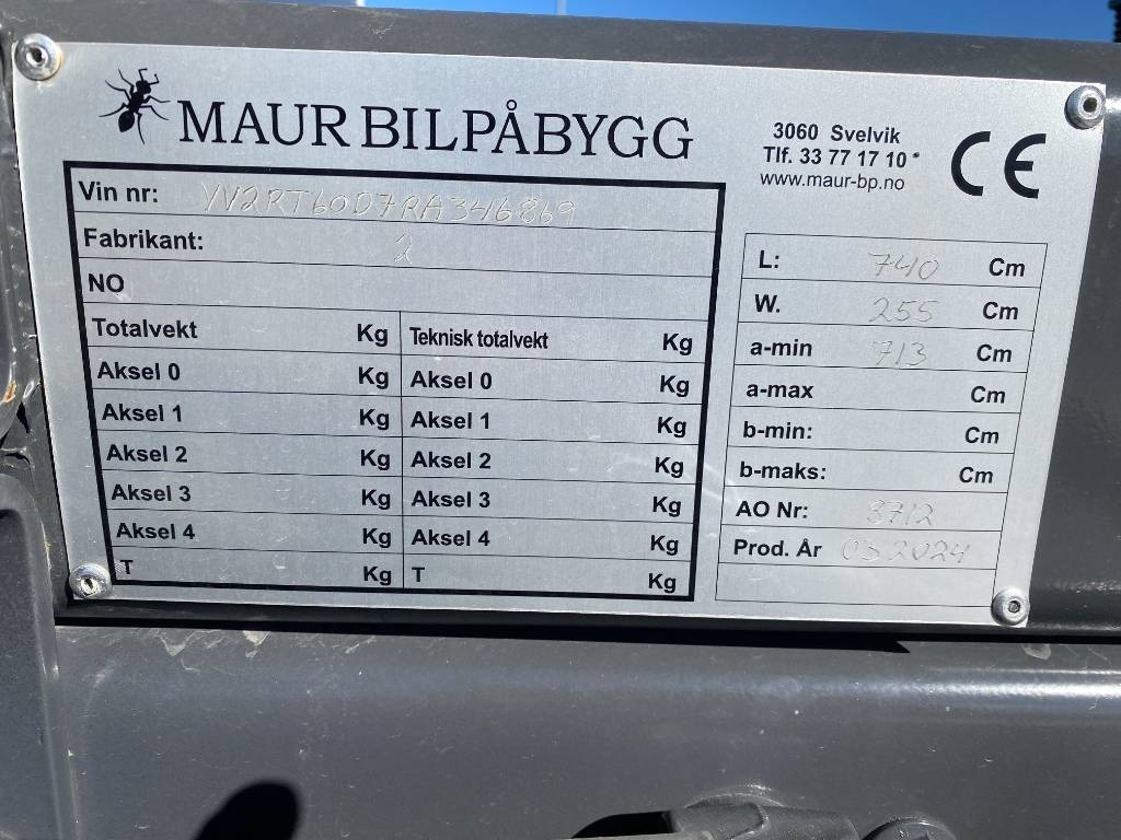 قلابات Volvo FH 540: صور 9