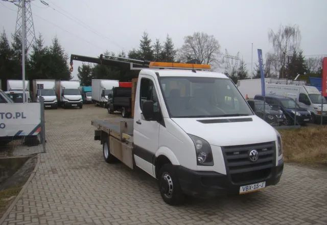 Volkswagen CRAFTER BLIŹNIAKI HDS HIAB - الشاحنات الصغيرة المسطحة: صور 5 Volkswagen CRAFTER BLIŹNIAKI HDS HIAB - الشاحنات الصغيرة المسطحة: صور 5