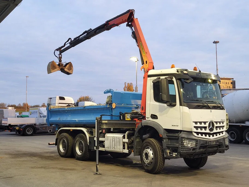 Mercedes-Benz Arocs 3343 Arocs - شاحنة كرين: صور 2 Mercedes-Benz Arocs 3343 Arocs - شاحنة كرين: صور 2