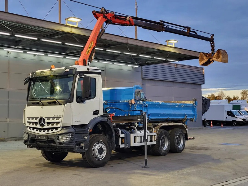 Mercedes-Benz Arocs 3343 Arocs - شاحنة كرين: صور 1 Mercedes-Benz Arocs 3343 Arocs - شاحنة كرين: صور 1