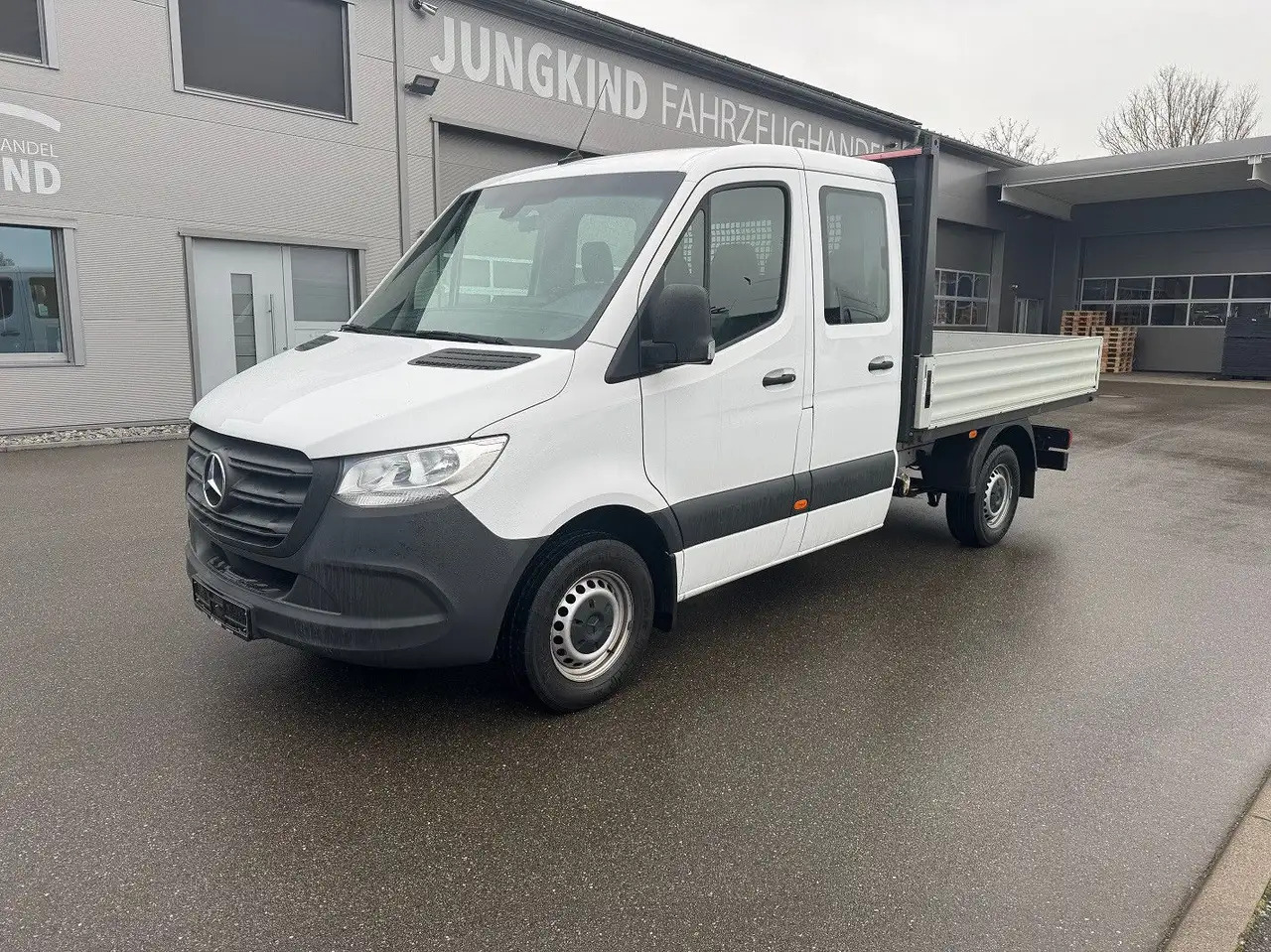 Mercedes-Benz Sprinter 314 CDI Lang DoKa Pritsche Klima AHK - الشاحنات الصغيرة المسطحة, الشاحنات الصغيرة كابينة مزدوجة: صور 1 Mercedes-Benz Sprinter 314 CDI Lang DoKa Pritsche Klima AHK - الشاحنات الصغيرة المسطحة, الشاحنات الصغيرة كابينة مزدوجة: صور 1