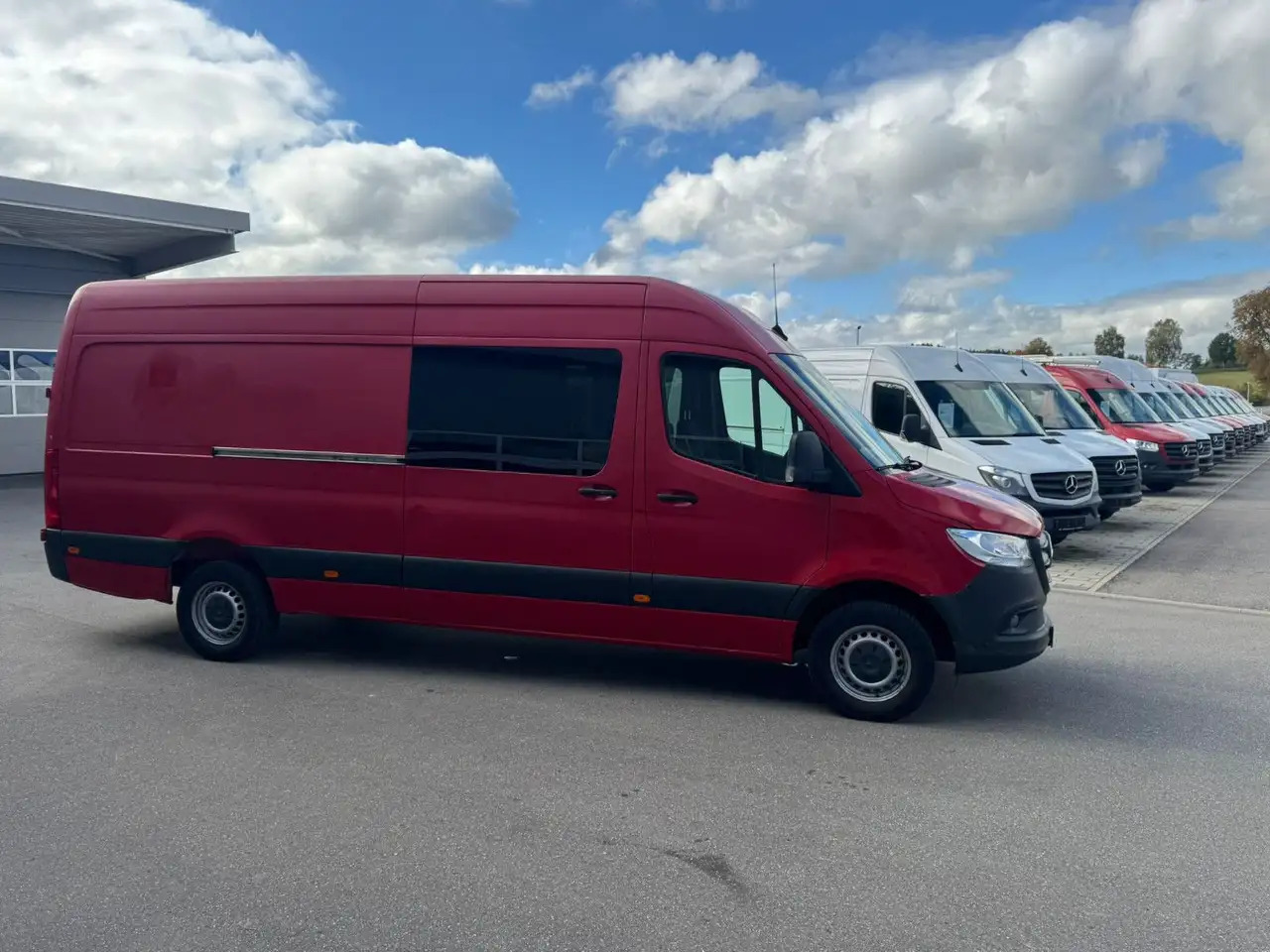 Mercedes-Benz Sprinter 317 CDI Maxi Lang Mixto AHK 3,5t MBUX - فان, الشاحنات الصغيرة كابينة مزدوجة: صور 3 Mercedes-Benz Sprinter 317 CDI Maxi Lang Mixto AHK 3,5t MBUX - فان, الشاحنات الصغيرة كابينة مزدوجة: صور 3