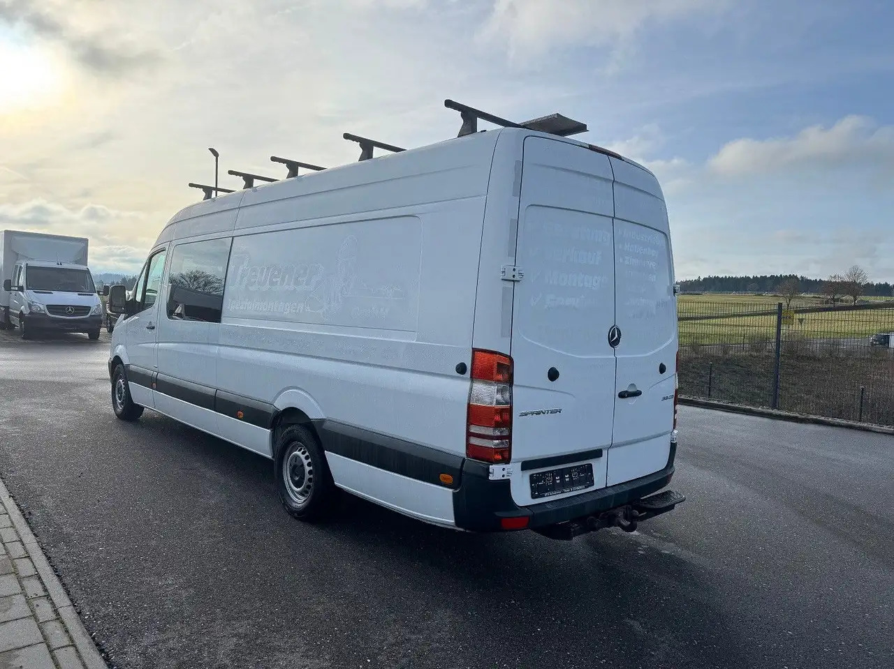 Mercedes-Benz Sprinter 319 CDI Maxi Lang XXL Extralang Mixto - فان, الشاحنات الصغيرة كابينة مزدوجة: صور 5 Mercedes-Benz Sprinter 319 CDI Maxi Lang XXL Extralang Mixto - فان, الشاحنات الصغيرة كابينة مزدوجة: صور 5