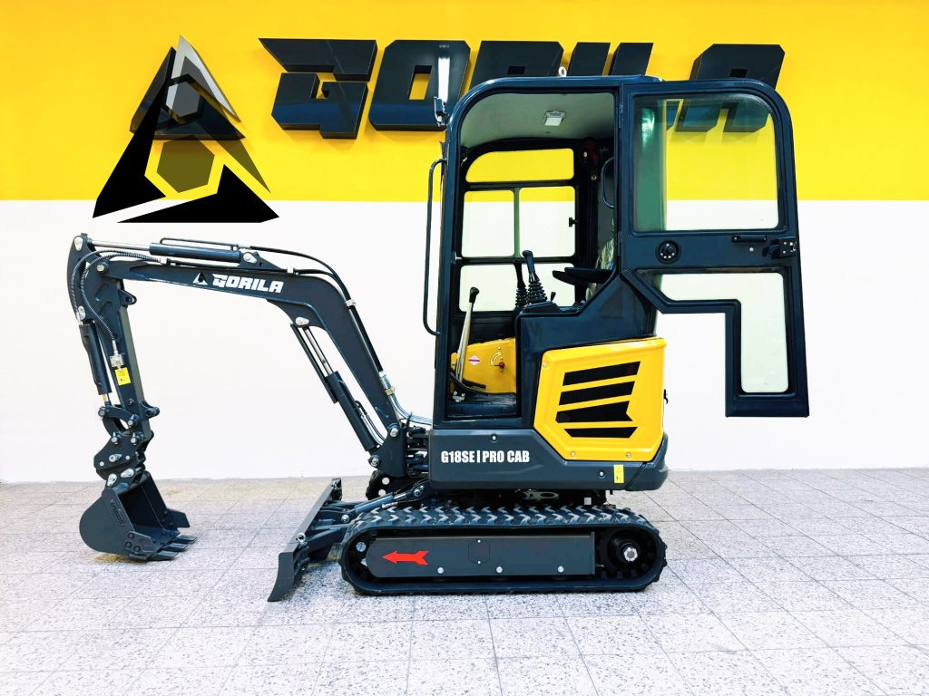 Pásový minibagr GORILA G18SE I PRO CAB - حفارة مصغرة: صور 2 Pásový minibagr GORILA G18SE I PRO CAB - حفارة مصغرة: صور 2