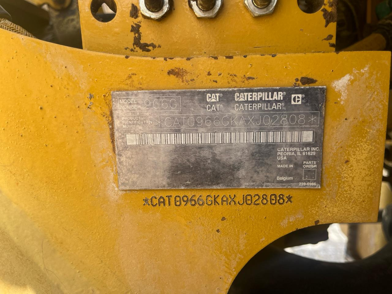 CATERPILLAR 966GII - اللودر بعجل: صور 2 CATERPILLAR 966GII - اللودر بعجل: صور 2