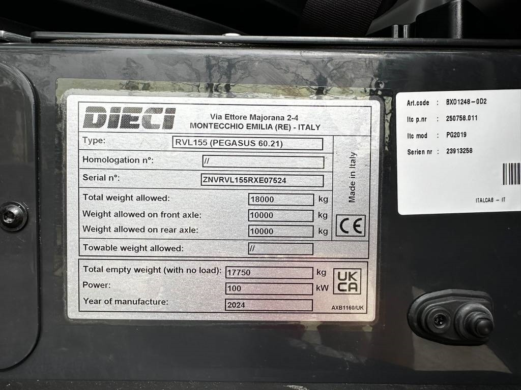Dieci Pegasus 60.21 - رافعة تلسكوبية: صور 4 Dieci Pegasus 60.21 - رافعة تلسكوبية: صور 4