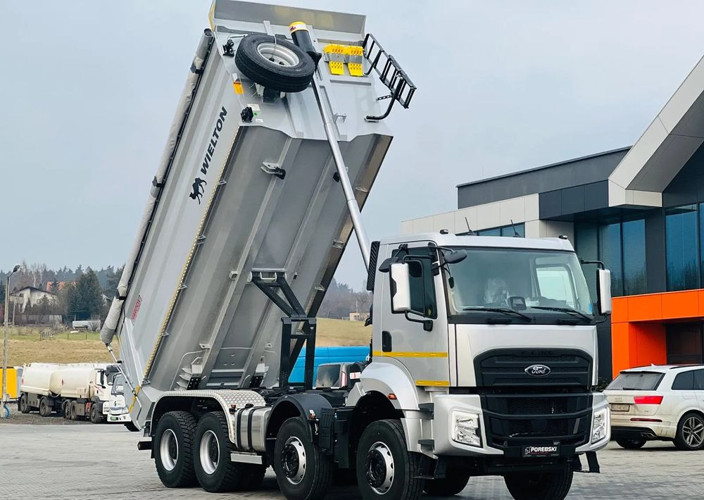 Ford Ford FORD F-LINE 4145 8x4 Wywrotka Wielton Tylnosypowa - قلابات: صور 1 Ford Ford FORD F-LINE 4145 8x4 Wywrotka Wielton Tylnosypowa - قلابات: صور 1