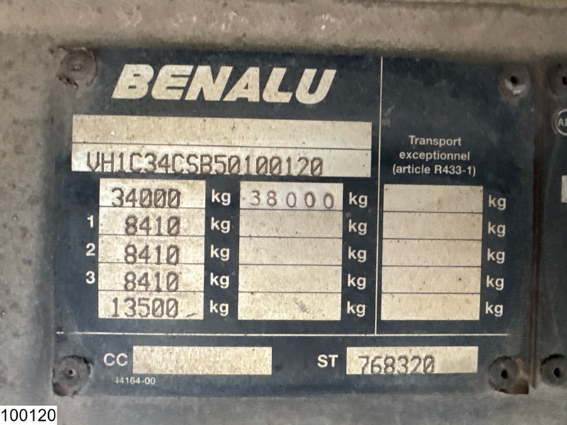 Benalu kipper 25.6 m3 - قلابة نصف مقطورة: صور 4 Benalu kipper 25.6 m3 - قلابة نصف مقطورة: صور 4