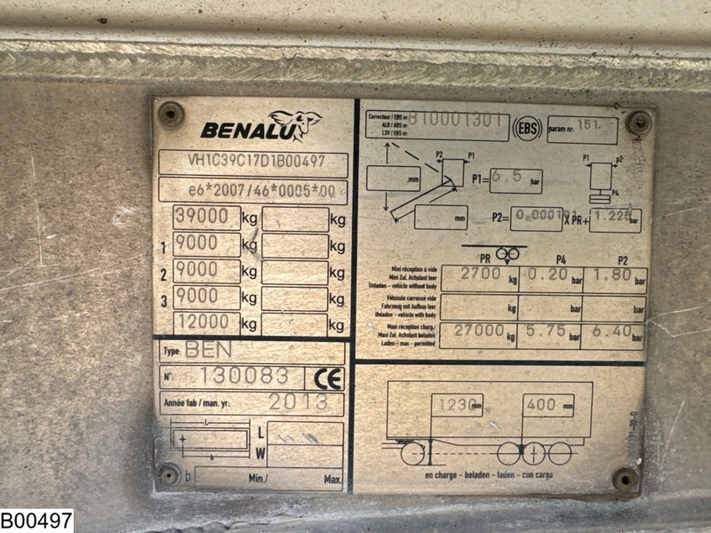 Benalu kipper - قلابة نصف مقطورة: صور 4 Benalu kipper - قلابة نصف مقطورة: صور 4