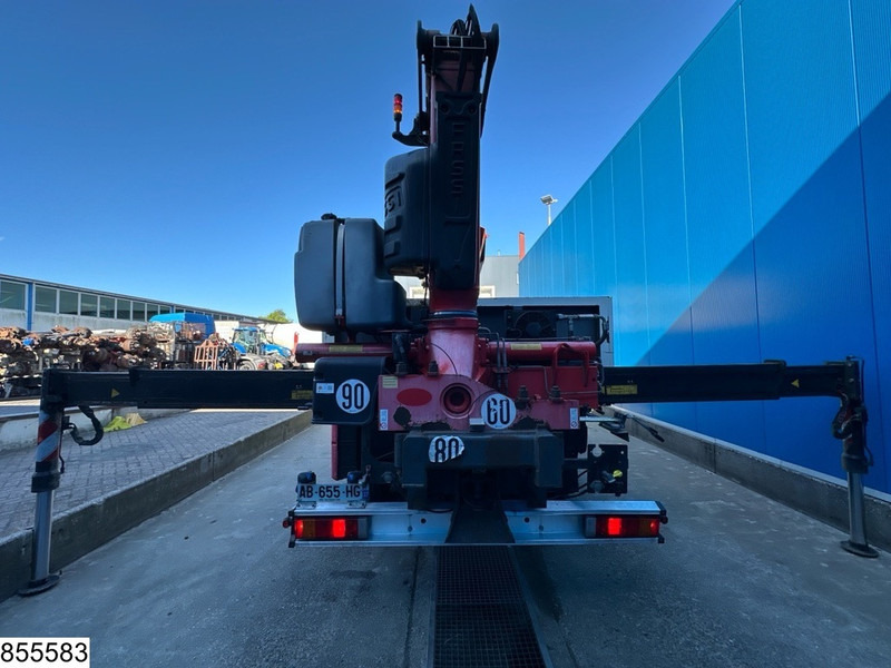 شاحنات مسطحة, شاحنة كرين DAF XF 410 6x2, Fassi, Retarder, Remote: صور 12