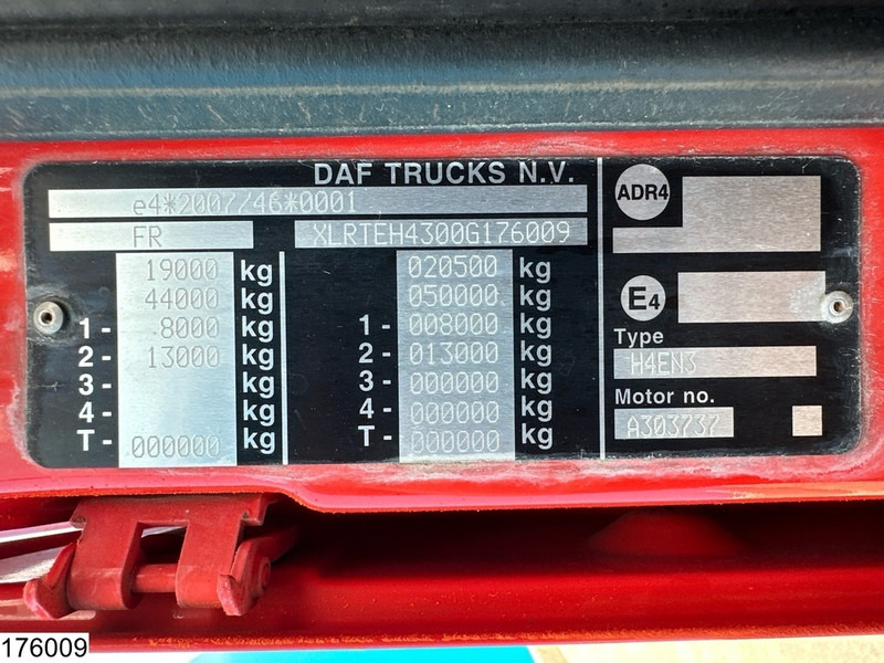 شاحنة جرار DAF XF 530 EURO 6, Retarder, Hydraulic, Standairco: صور 7
